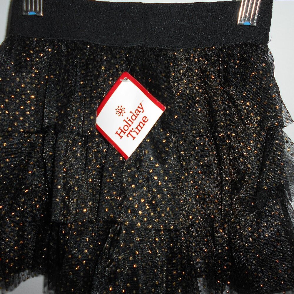 Black & Gold Skirt-Child-NWT-3T or 4T